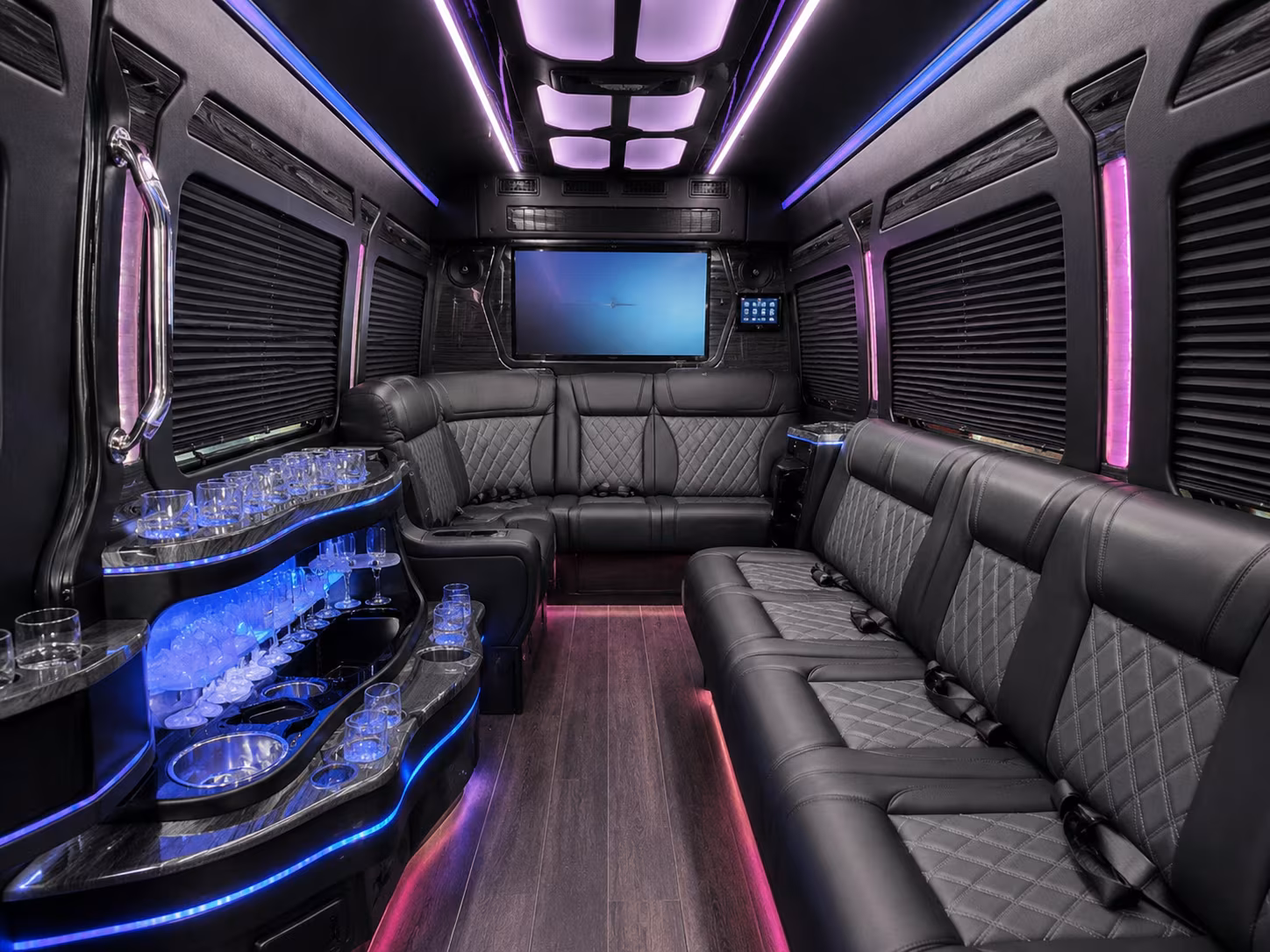 corporate event buses to chase center and oakland venues