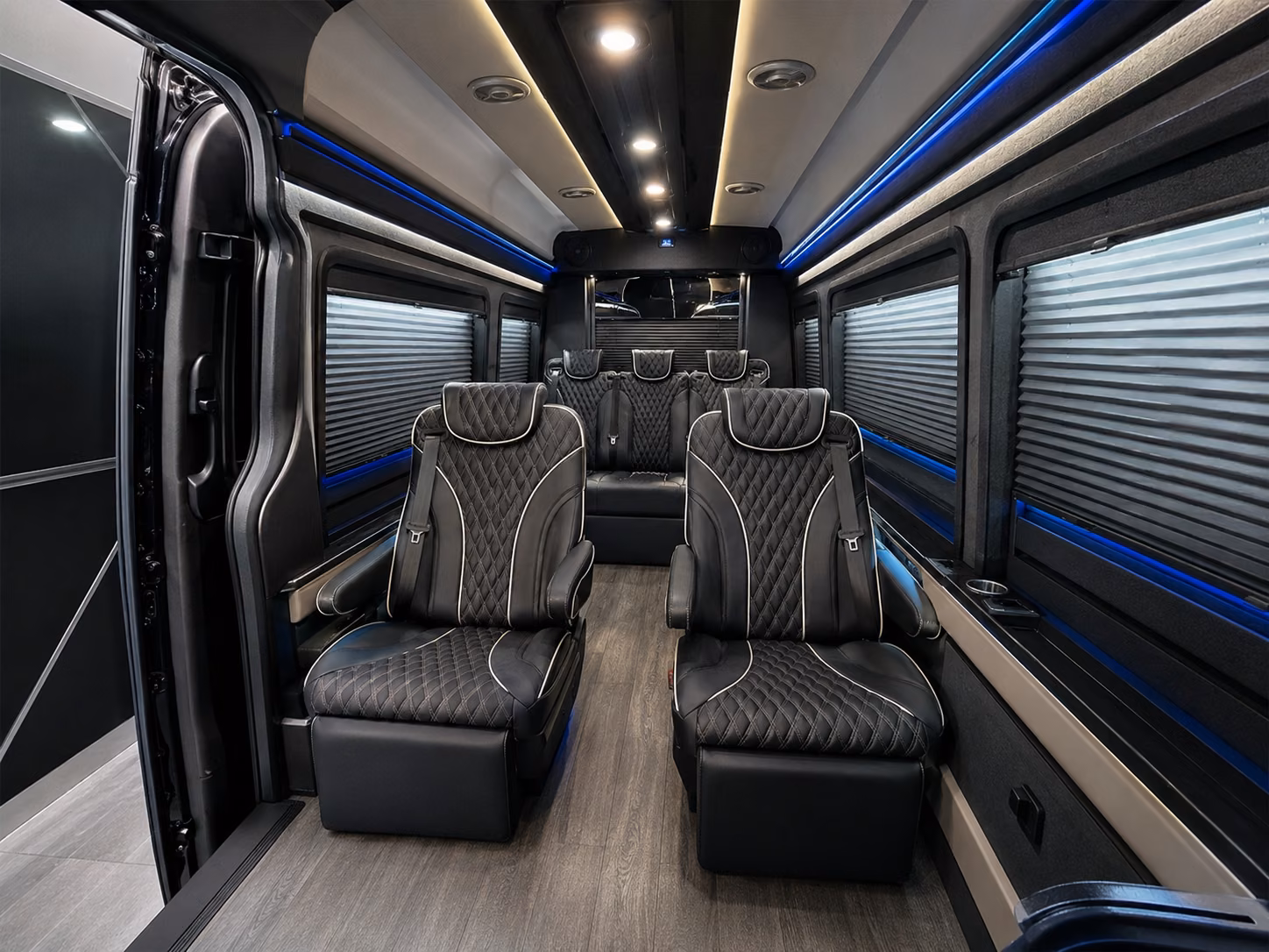 multi stop hotel and corporate campus shuttle loops from san leandro
