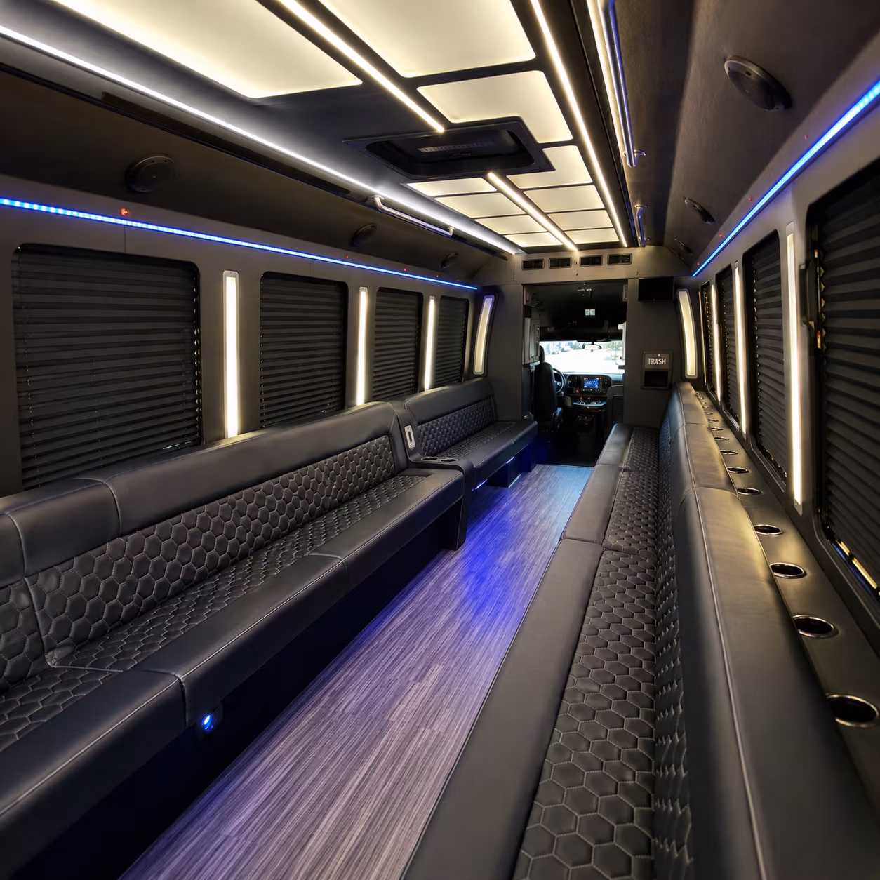 san leandro party bus rentals inside