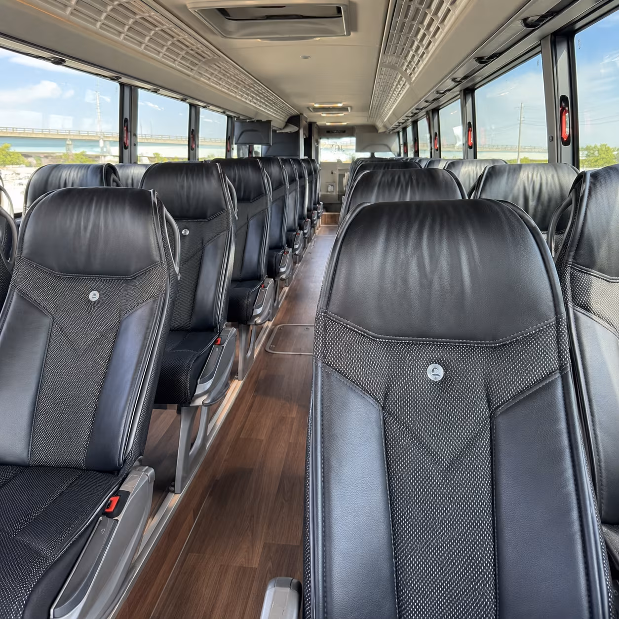 san leandro school event transportation onboard seating