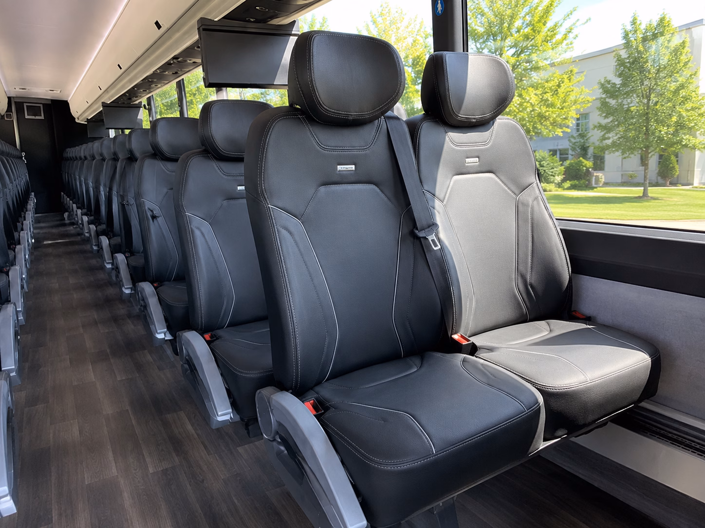 san leandro sporting event transportation onboard seating